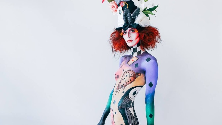 Artistic Make-up Body Painting