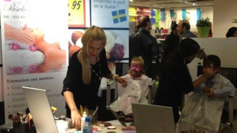 Les maquillages d’enfants chez IKEA 2013